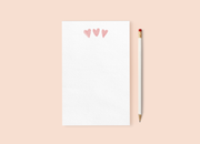 Little Hearts Notepad