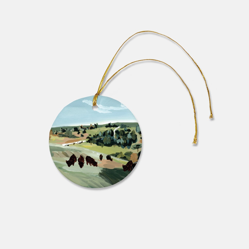 Buffalo Preserve Ornament