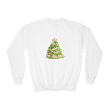 Load image into Gallery viewer, Watercolor Tree Youth Crewneck Sweatshirt
