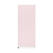 Load image into Gallery viewer, Wrapping Papers, Watercolor Ticking Stripe in Holiday Red, Christmas Gift Wrap, Festive Wrapping Paper Roll, Holiday Stationery, Gift
