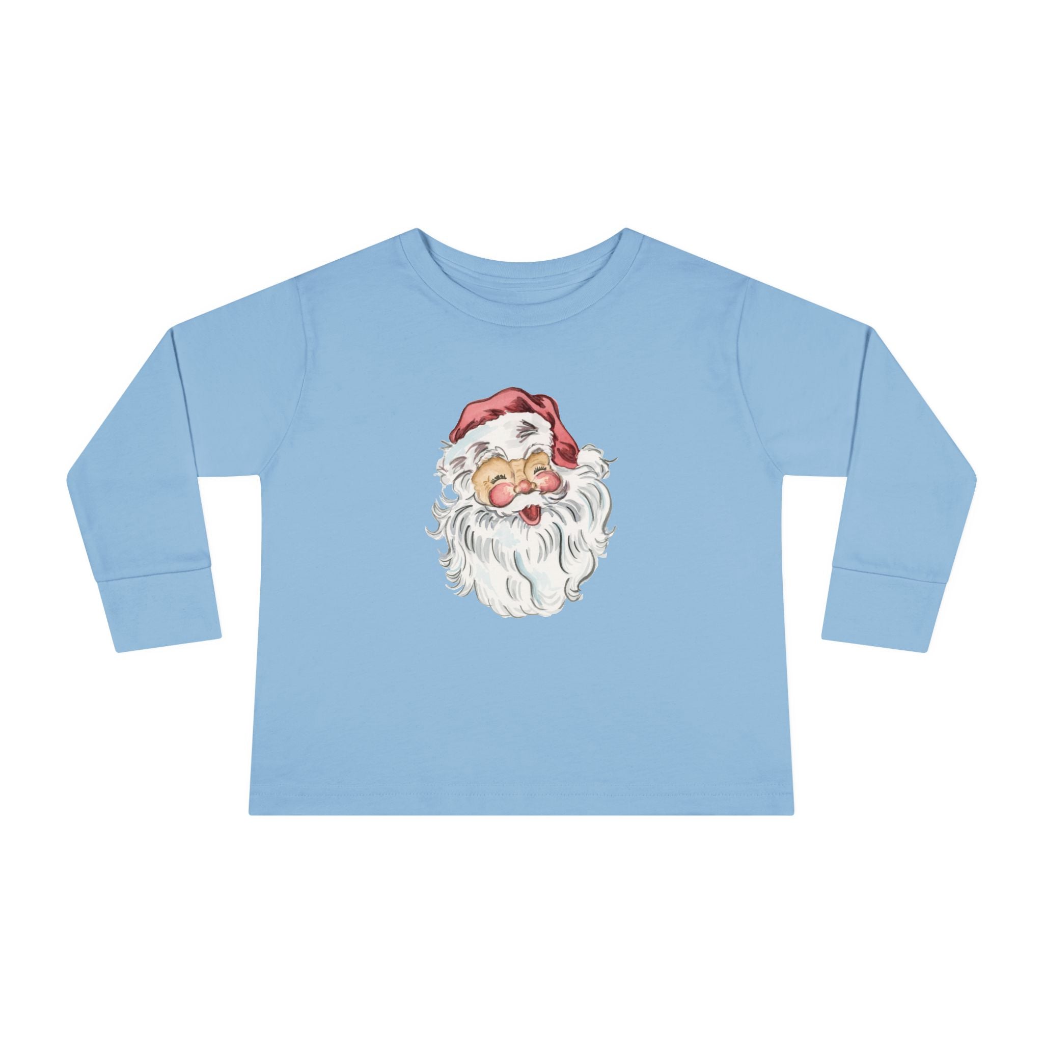Santa Toddler Long Sleeve Tee