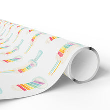 Load image into Gallery viewer, Rainbow Birthday Cake Wrapping Paper Roll
