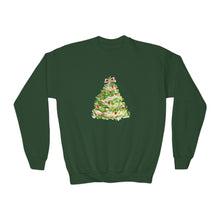 Load image into Gallery viewer, Watercolor Tree Youth Crewneck Sweatshirt
