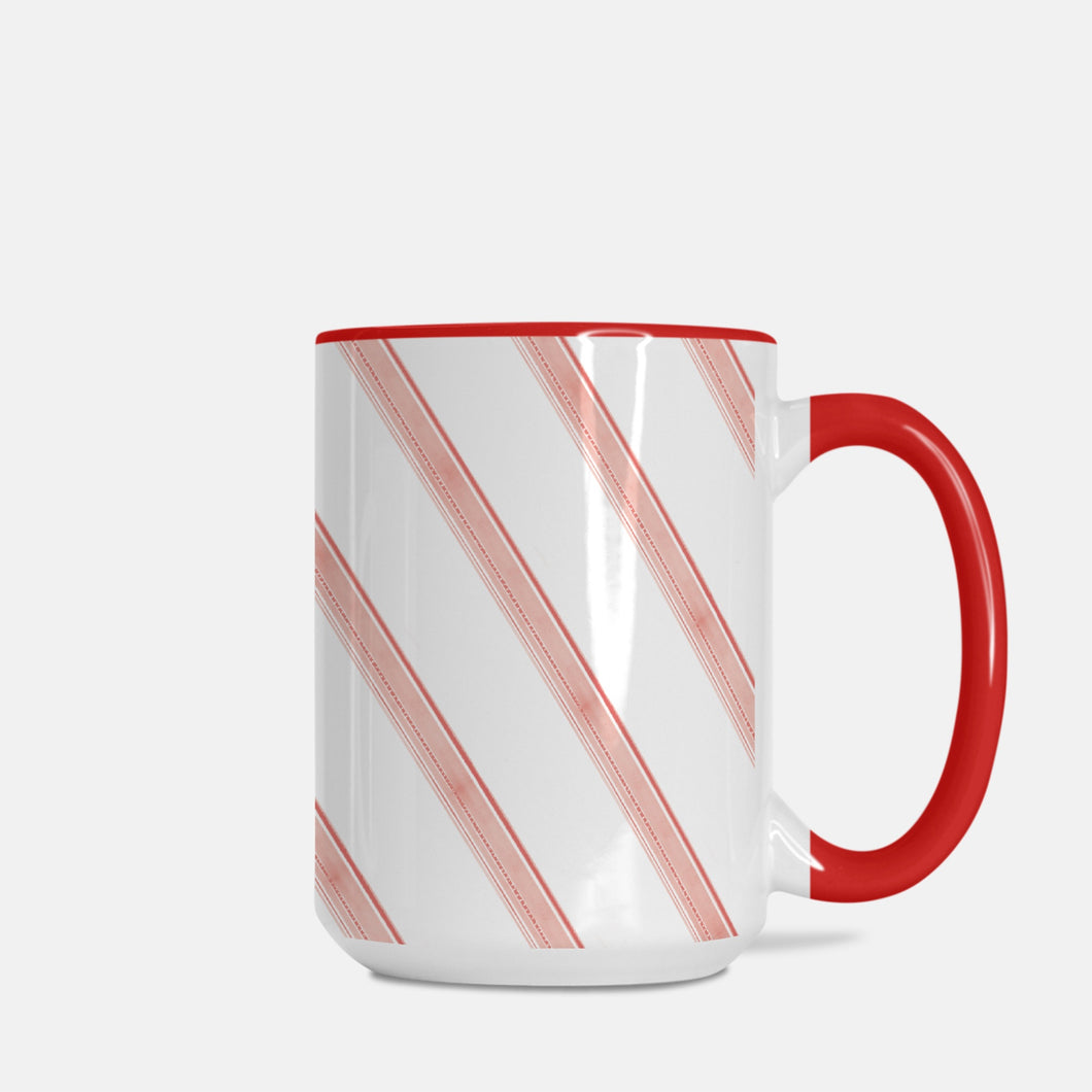 Candy Stripe Mug 15 oz