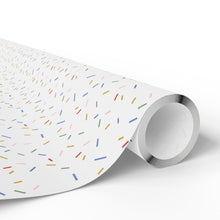 Load image into Gallery viewer, Birthday Sprinkle Wrapping Paper Roll
