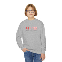 Load image into Gallery viewer, Bows Woo Pig Hogs Youth Crewneck Sweatshirt
