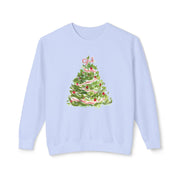 Watercolor Tree Lightweight Crewneck Sweatshirt