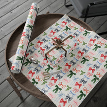 Load image into Gallery viewer, Holiday Bows Wrapping Paper Roll
