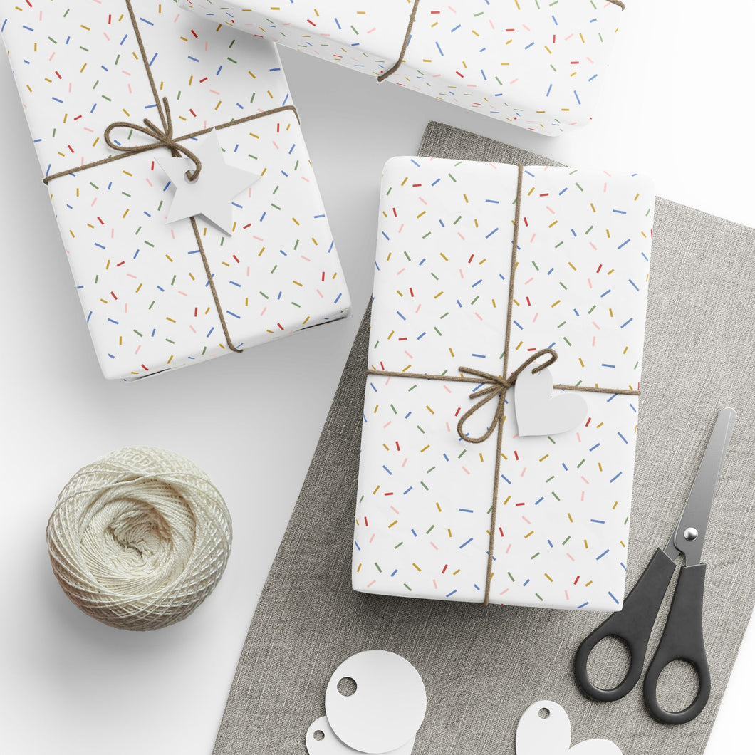 Birthday Sprinkle Wrapping Paper Roll