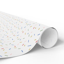 Load image into Gallery viewer, Birthday Sprinkle Wrapping Paper Roll
