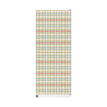 Load image into Gallery viewer, Cheerful Plaid Wrapping Paper Roll
