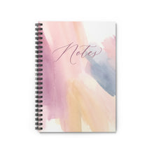 Load image into Gallery viewer, Watercolor Abstract Spiral Notebook - Ruled Line
