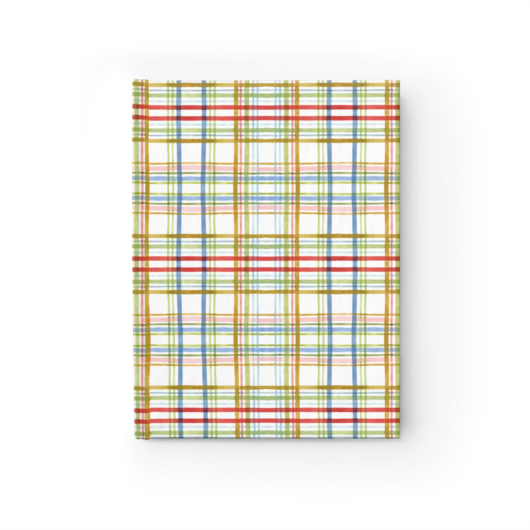 Plaid Journal - Ruled Line