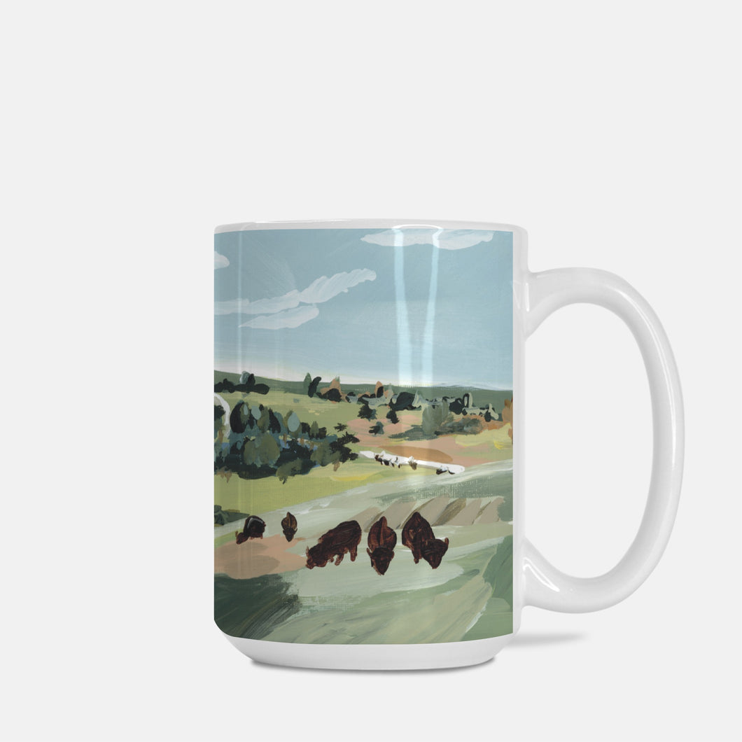 Buffalo Preserve 15 oz mug