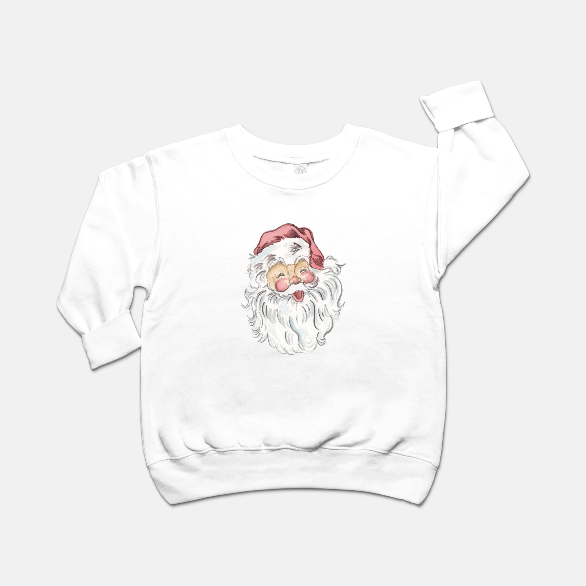 Santa Toddler Crew Neck Sweatshirt
