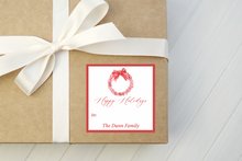 Load image into Gallery viewer, Square Personalized Gift Tag Stickers
