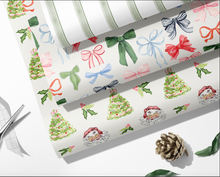 Load image into Gallery viewer, Holiday Bows Wrapping Paper Roll
