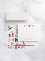 Holiday Bows Note Card