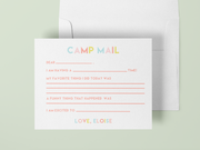Camp Mail Note Card Set