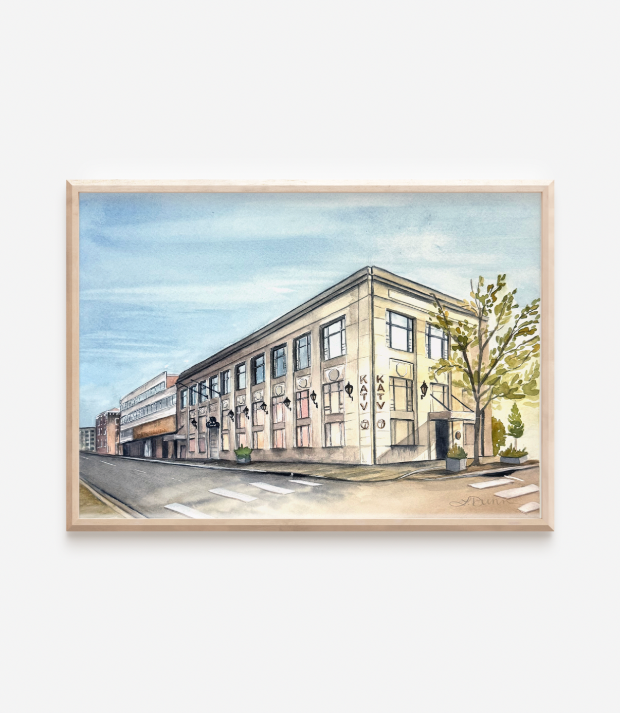 KATV Building Print