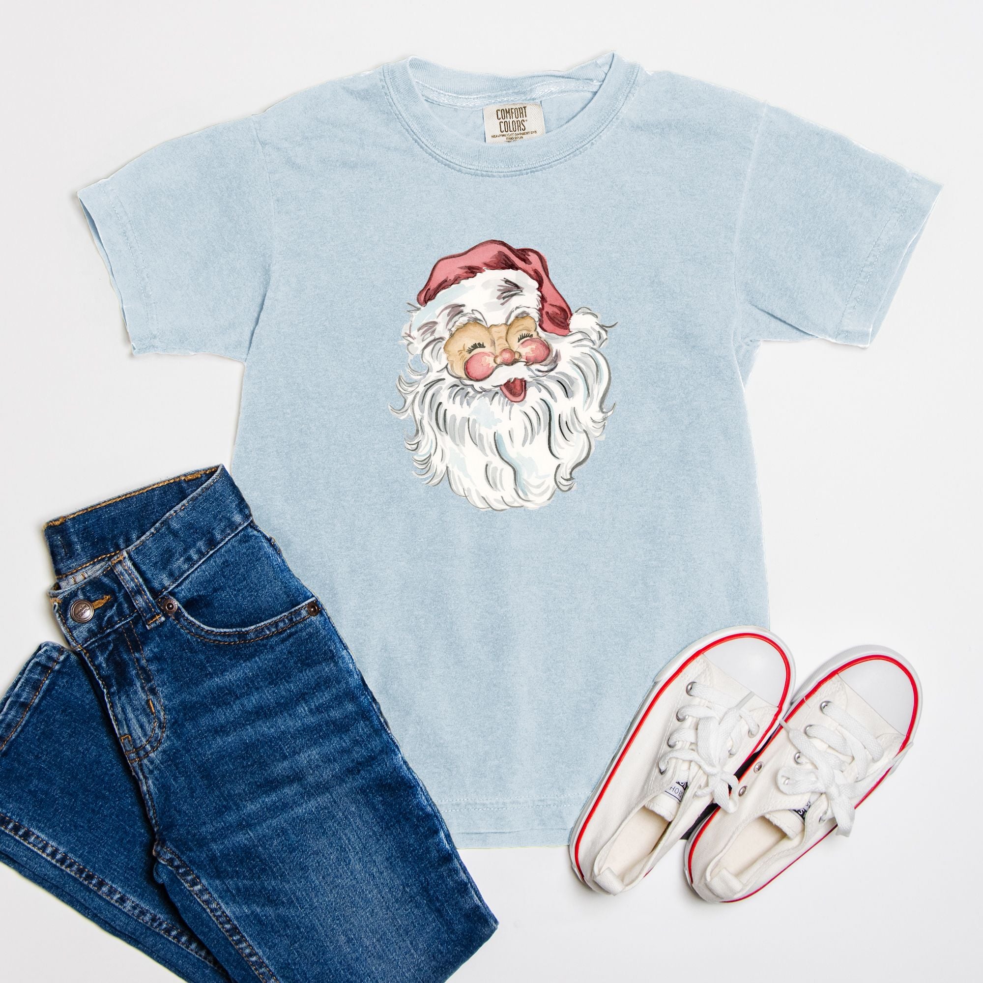 YOUTH Santa Short Sleeve T-Shirt