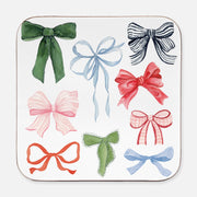 Holiday Bow Coasters (4pack)