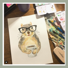 Load image into Gallery viewer, Custom Watercolor Animals and Pets
