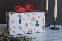 Load image into Gallery viewer, Nutcracker Wrapping Paper Roll
