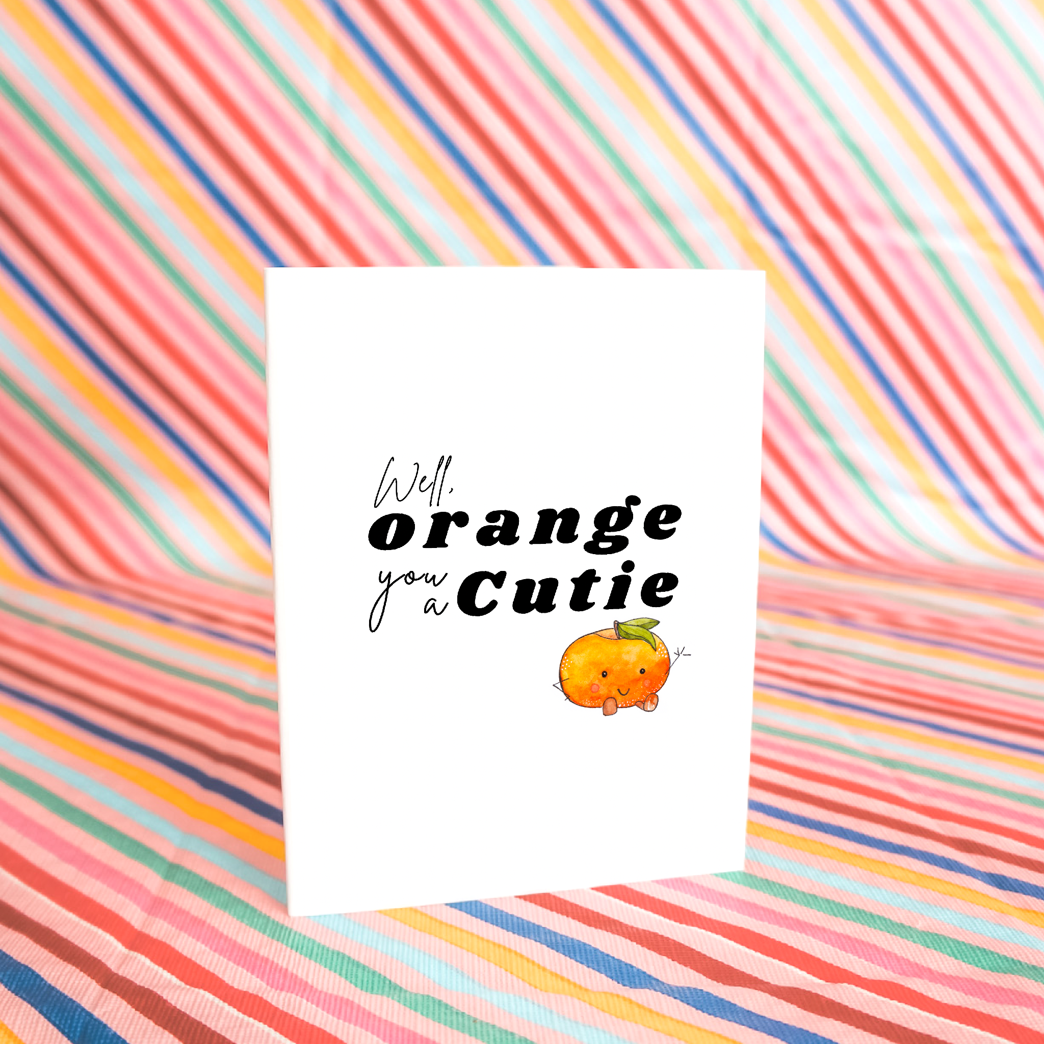 Orange You a Cutie Card - Pre-Order