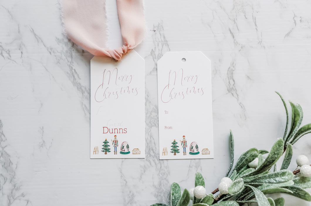 Festive Holiday Gift Tags