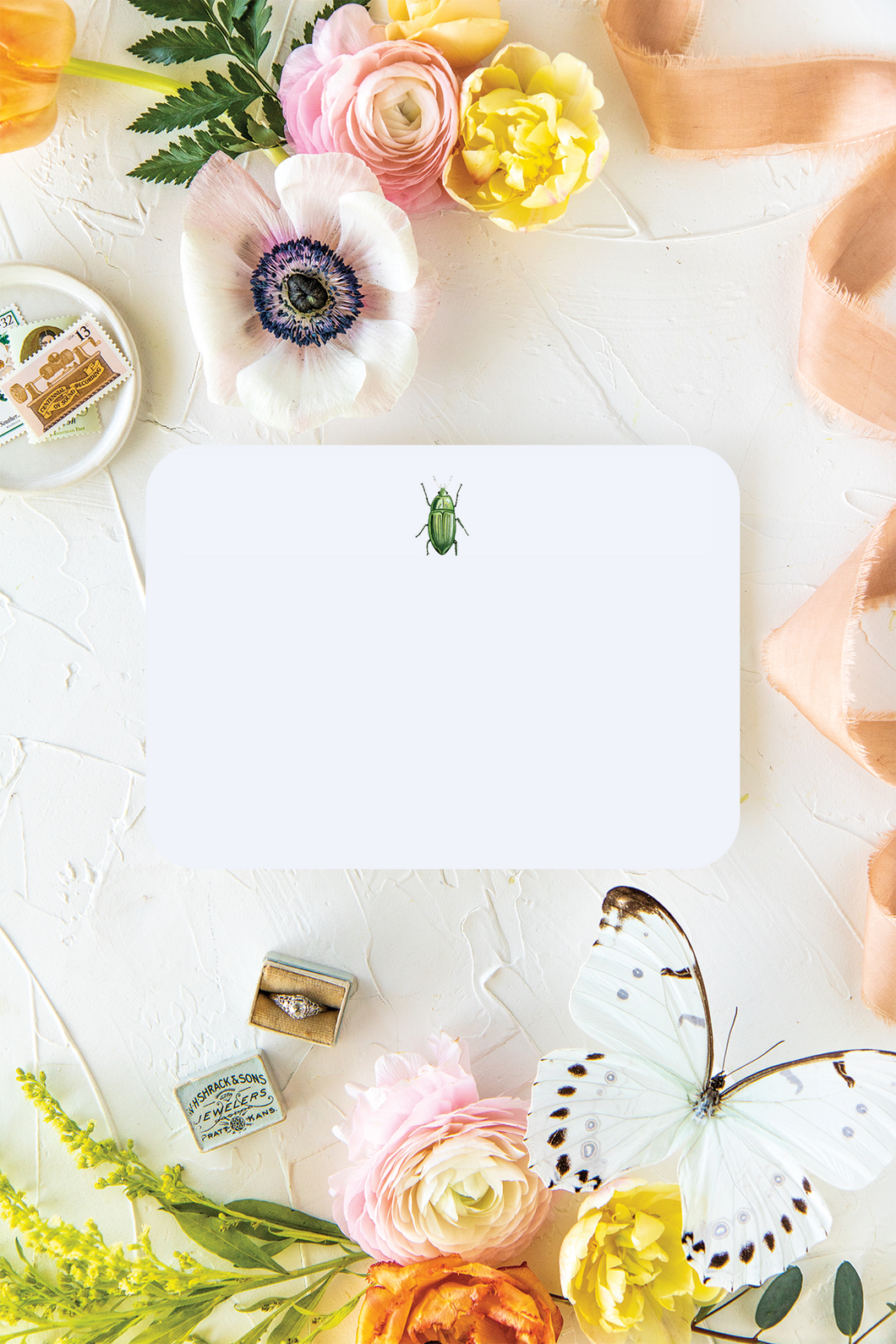 Jewel Beetle Note Card Set