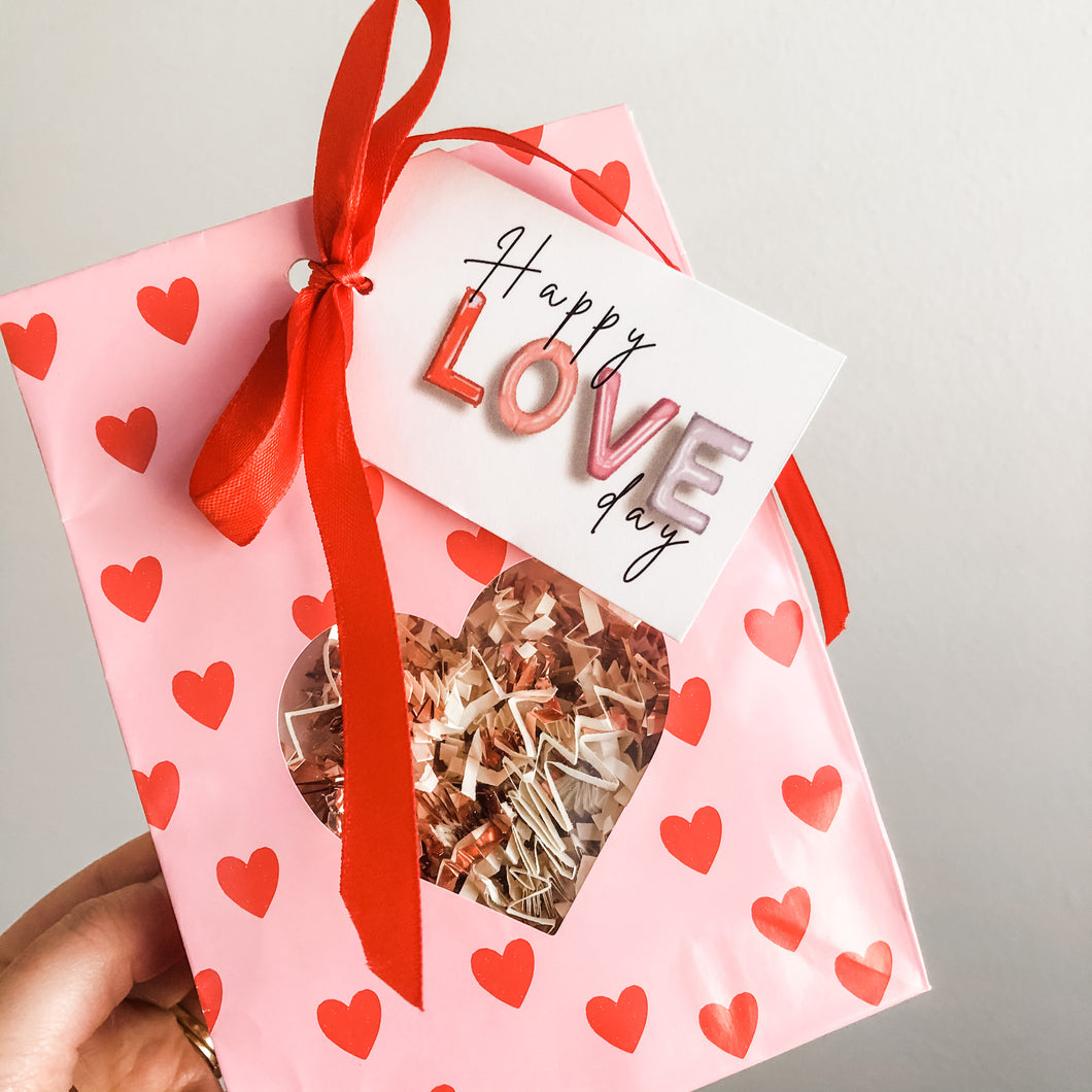 GIFT TAGS ONLY | Happy Love Day | Set of 5