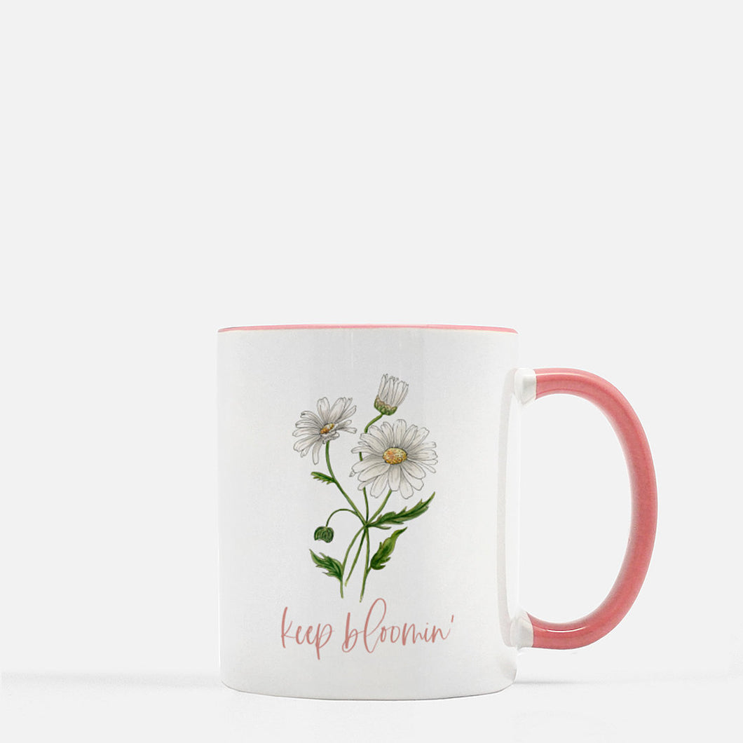 Keep Bloomin' Daisy Mug