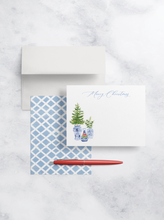 Load image into Gallery viewer, Ginger Jar Christmas Tree Note Card
