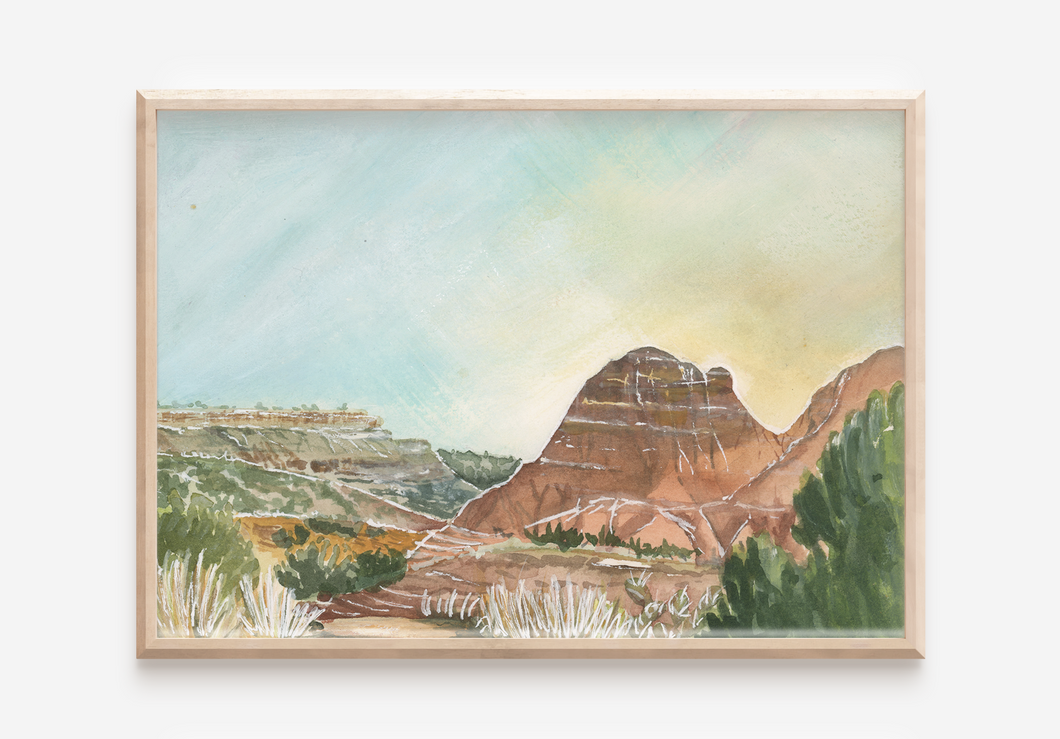 Palo Duro Canyon Art Print | Pre-Order