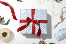 Load image into Gallery viewer, Blue Diamond Wrapping Paper | Pre-Order
