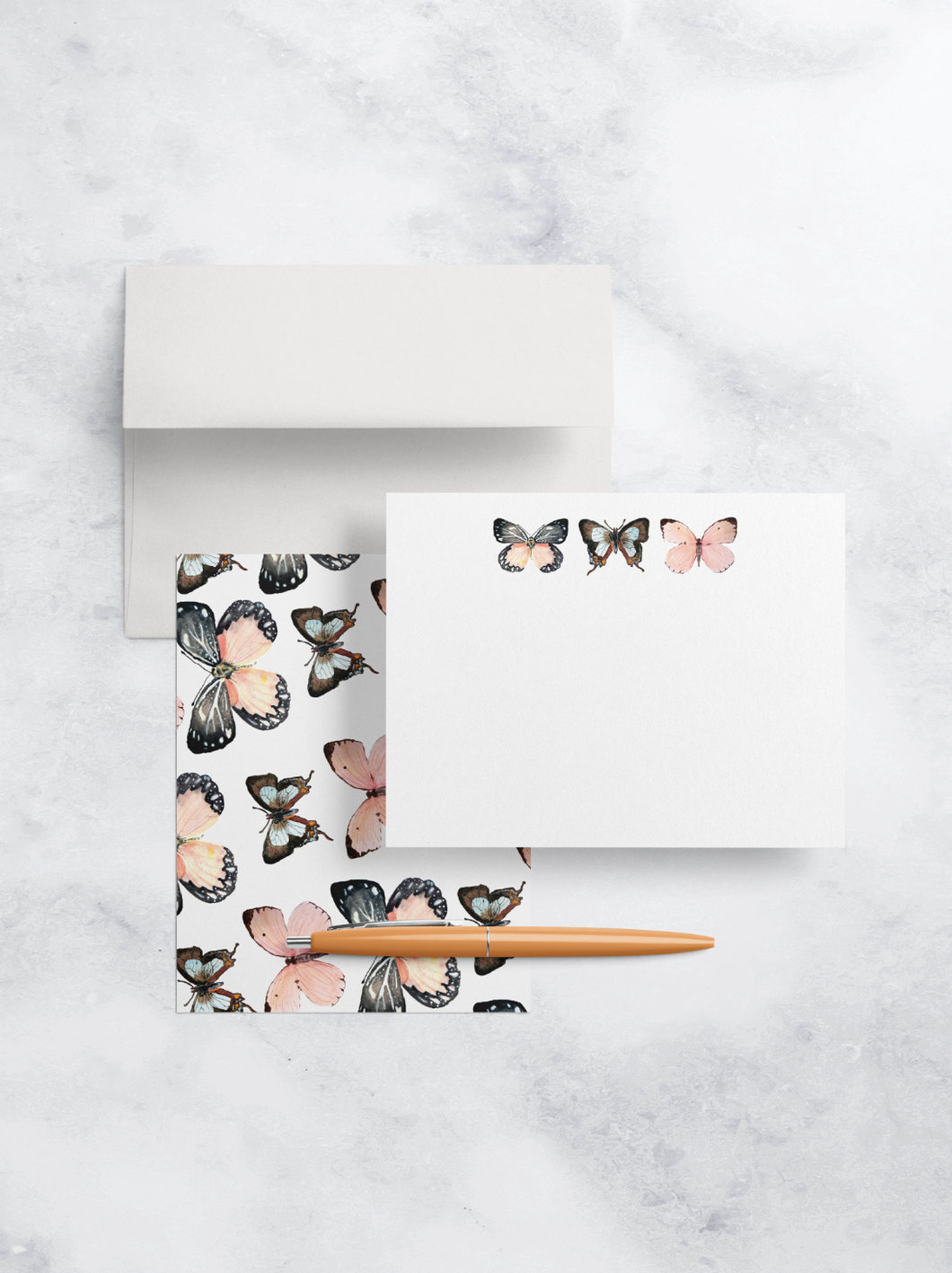 Butterfly Note Card Set