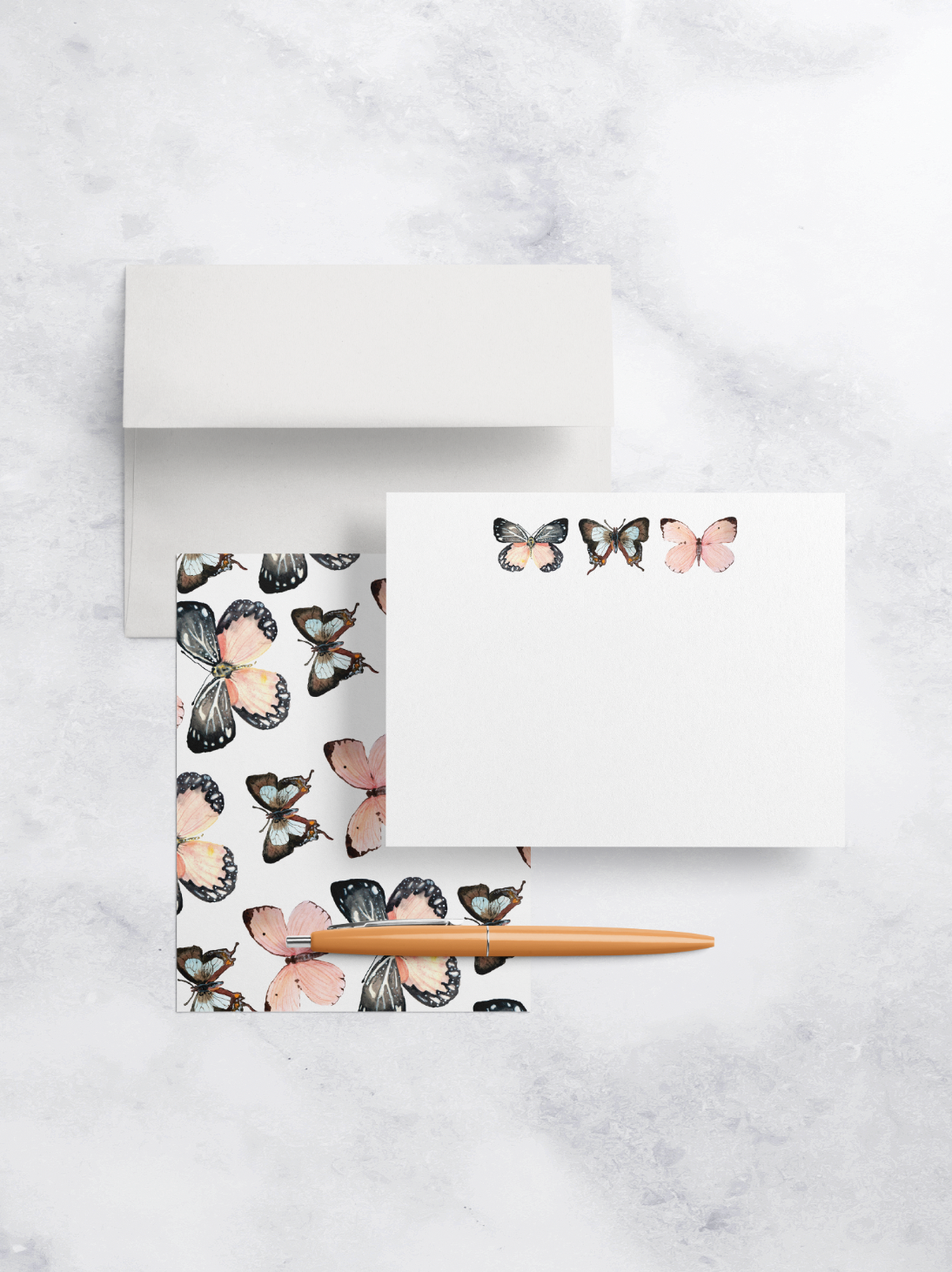 Butterfly Note Card Set