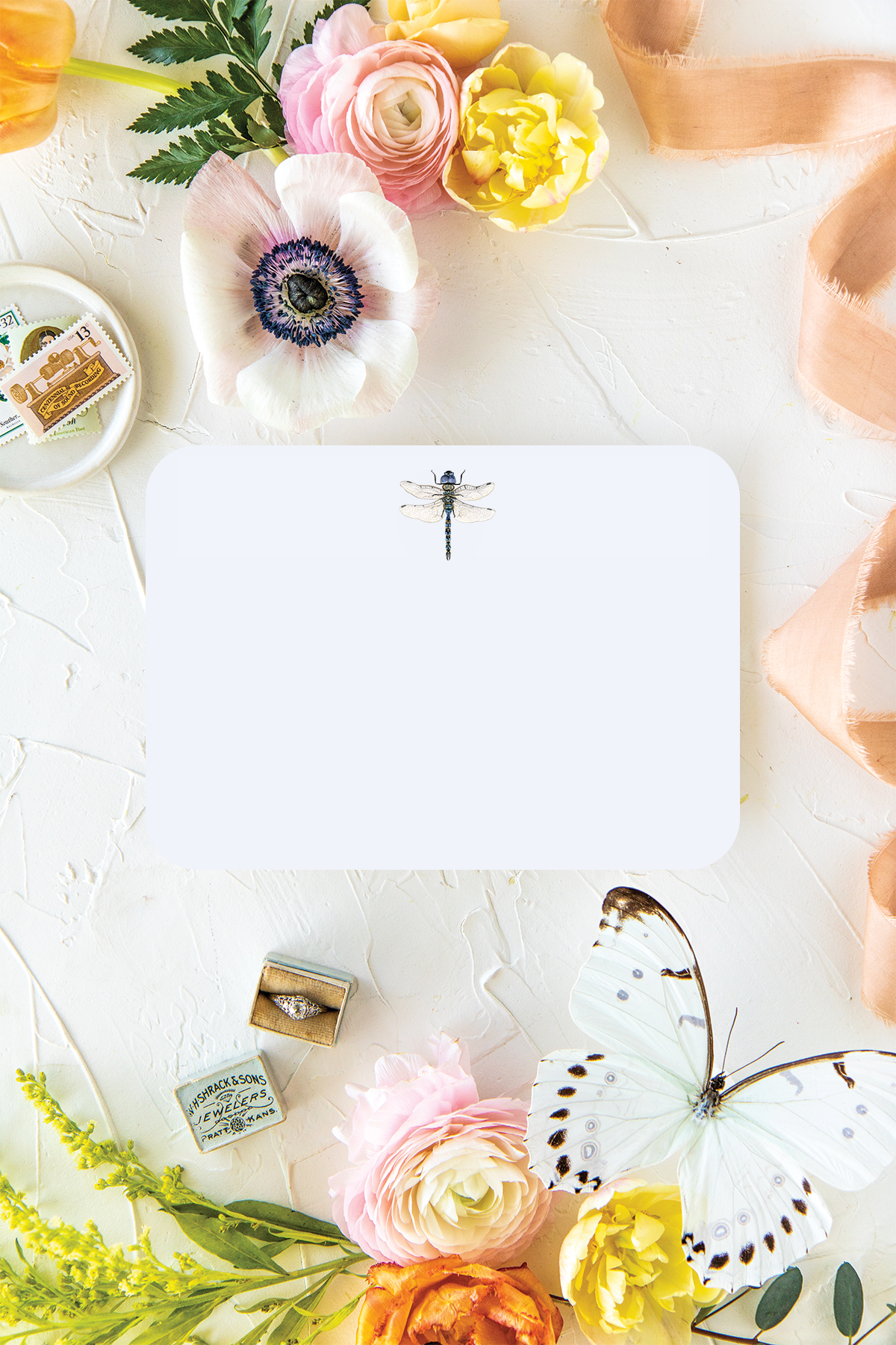 Dragonfly Flat Card