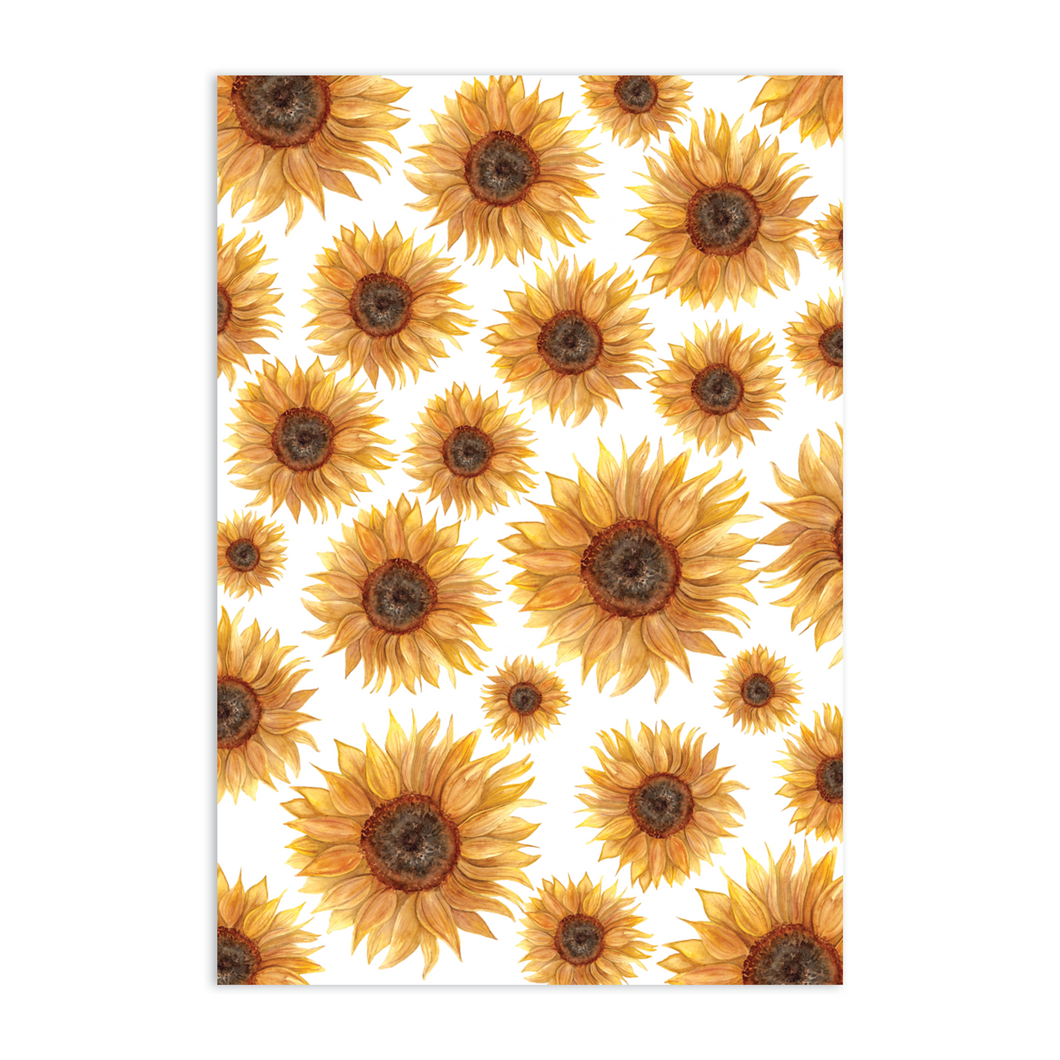 Sunflower | Wrapping Paper Sheets | Pre Order